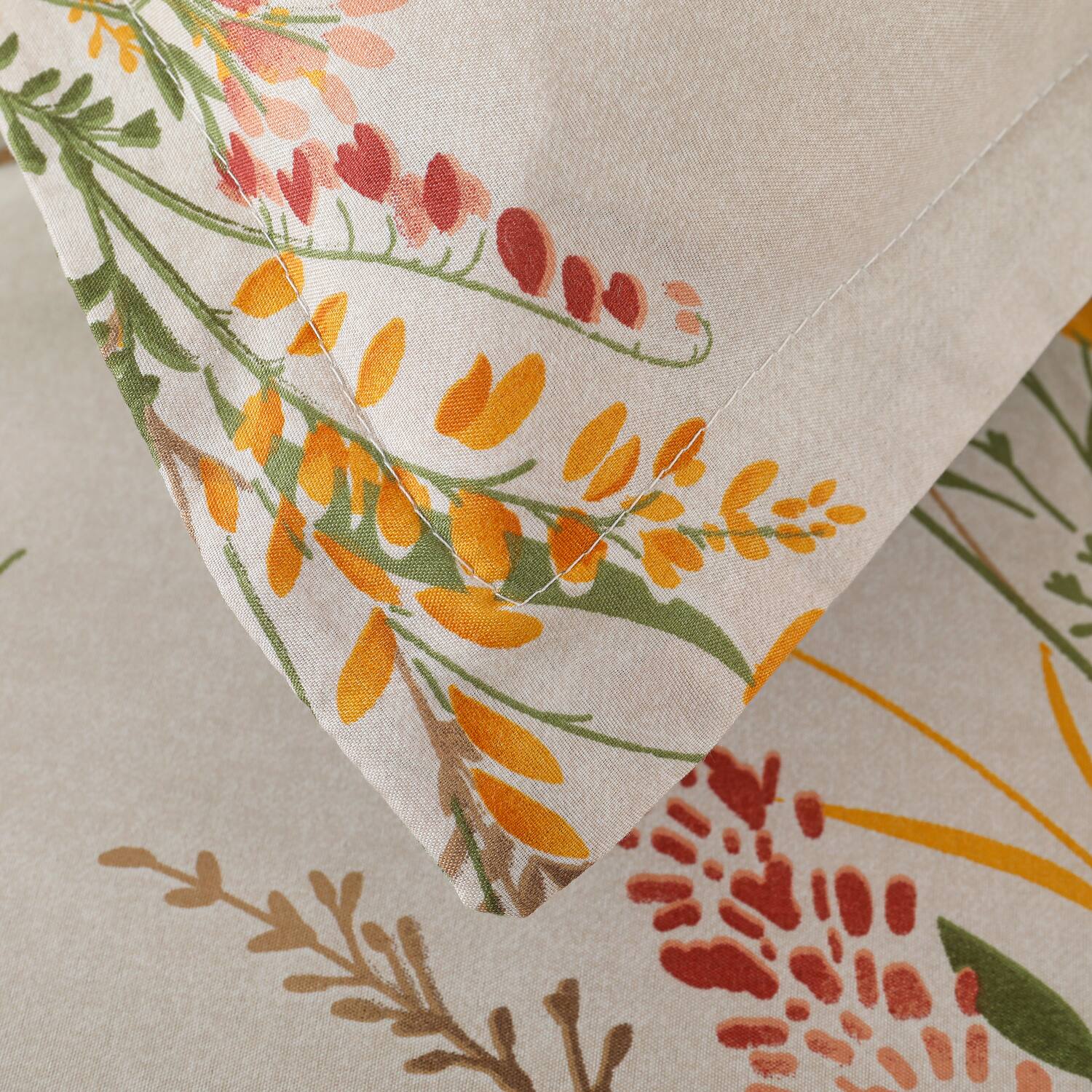 Alt View 2. Shatex - 3-Piece Tree-Print comforter Set Features A Natural Minimalist Design That's Smooth Comfortable And Breathable Creating - Yellow.