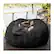 Left. PO3TICJUNKI3 - Bean Bag Big Huge Giant Chair For Adults no Filler Comfy Fluffy Round Beanbag Lazy Sofa Cover Machine Washa - Black1.