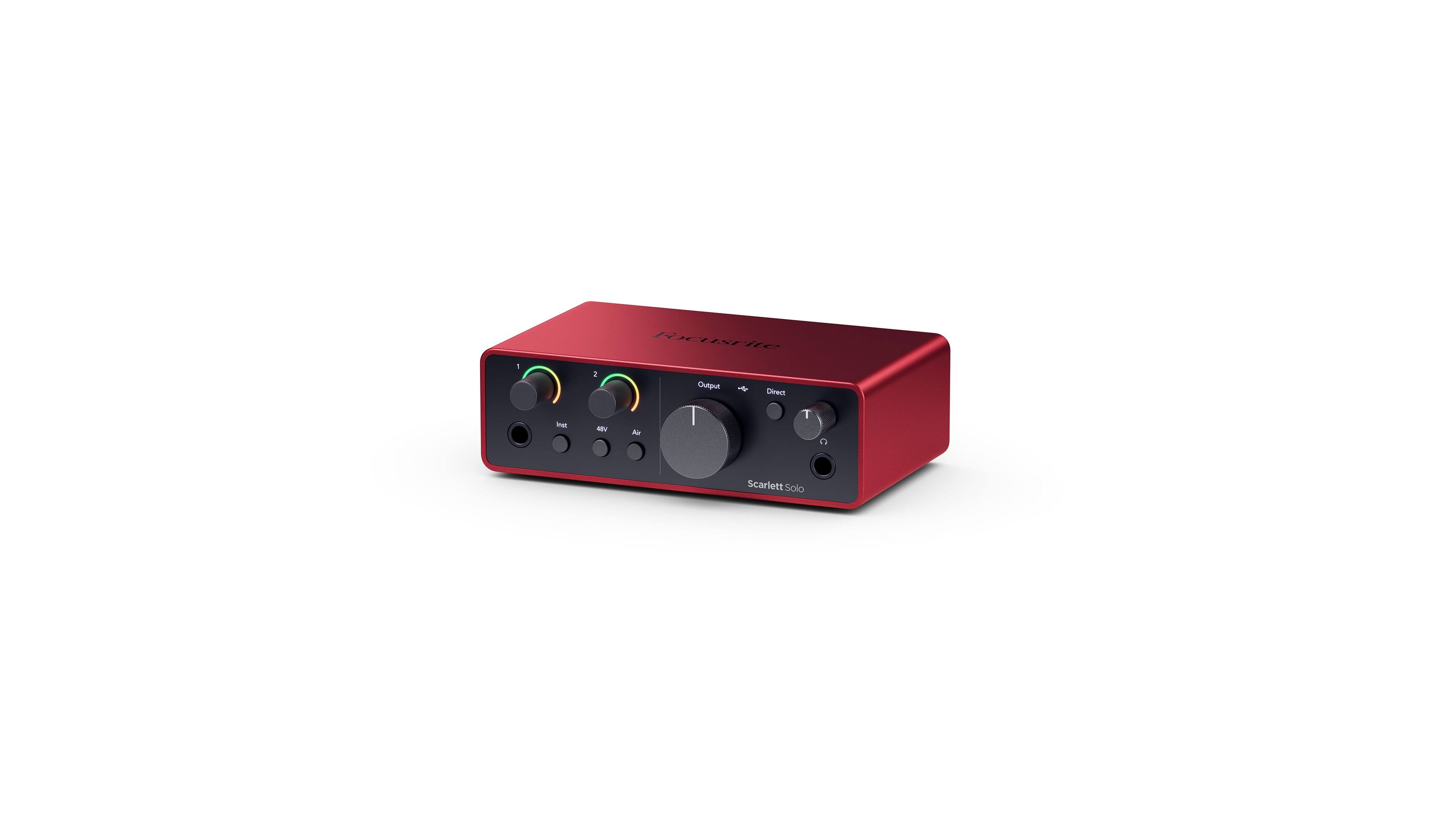 Alt View 11. Focusrite - Scarlett Solo Studio 4th Generation Audio Interface - Red.