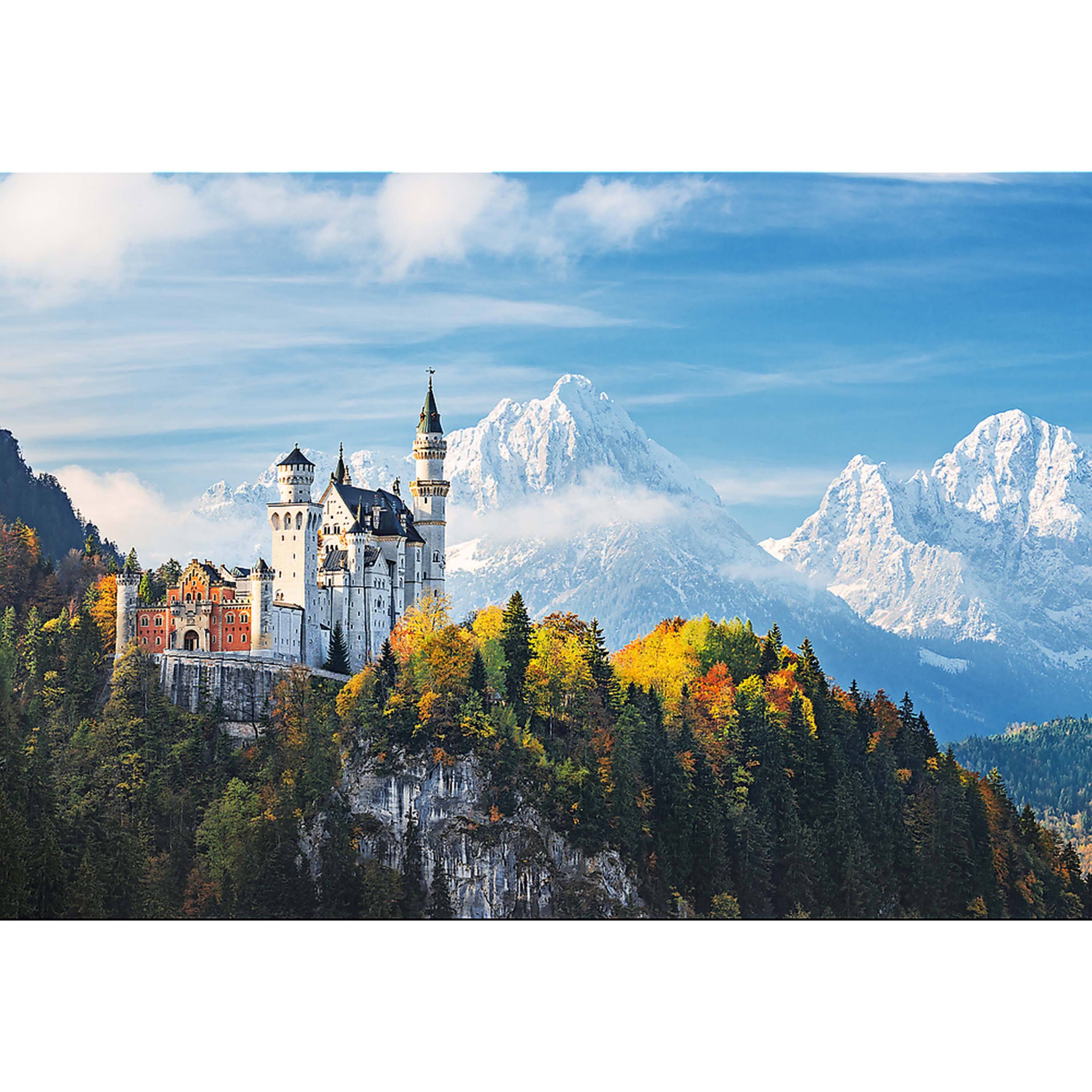 Alt View 1. Trefl - Trefl Red 1500 Piece Puzzle - Bawarian Alps.