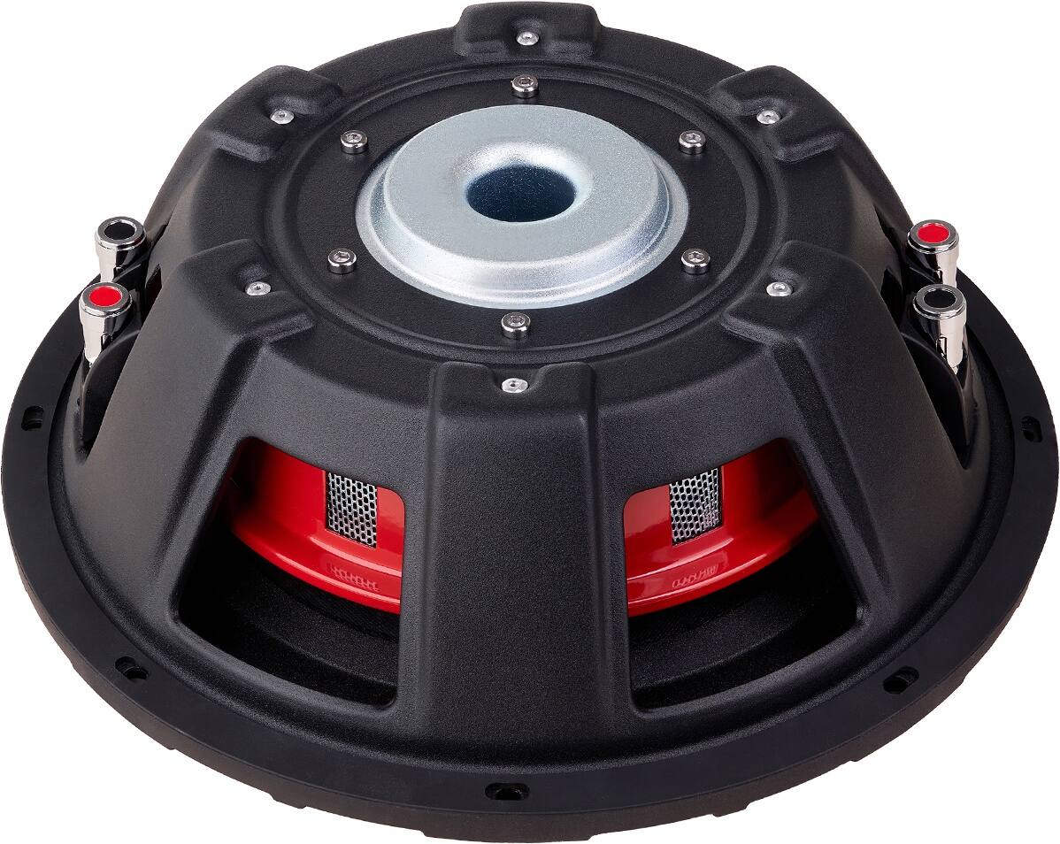 Alt View 13. MB Quart - Discus 10" 600W Dual-Voice Subwoofer - Red.