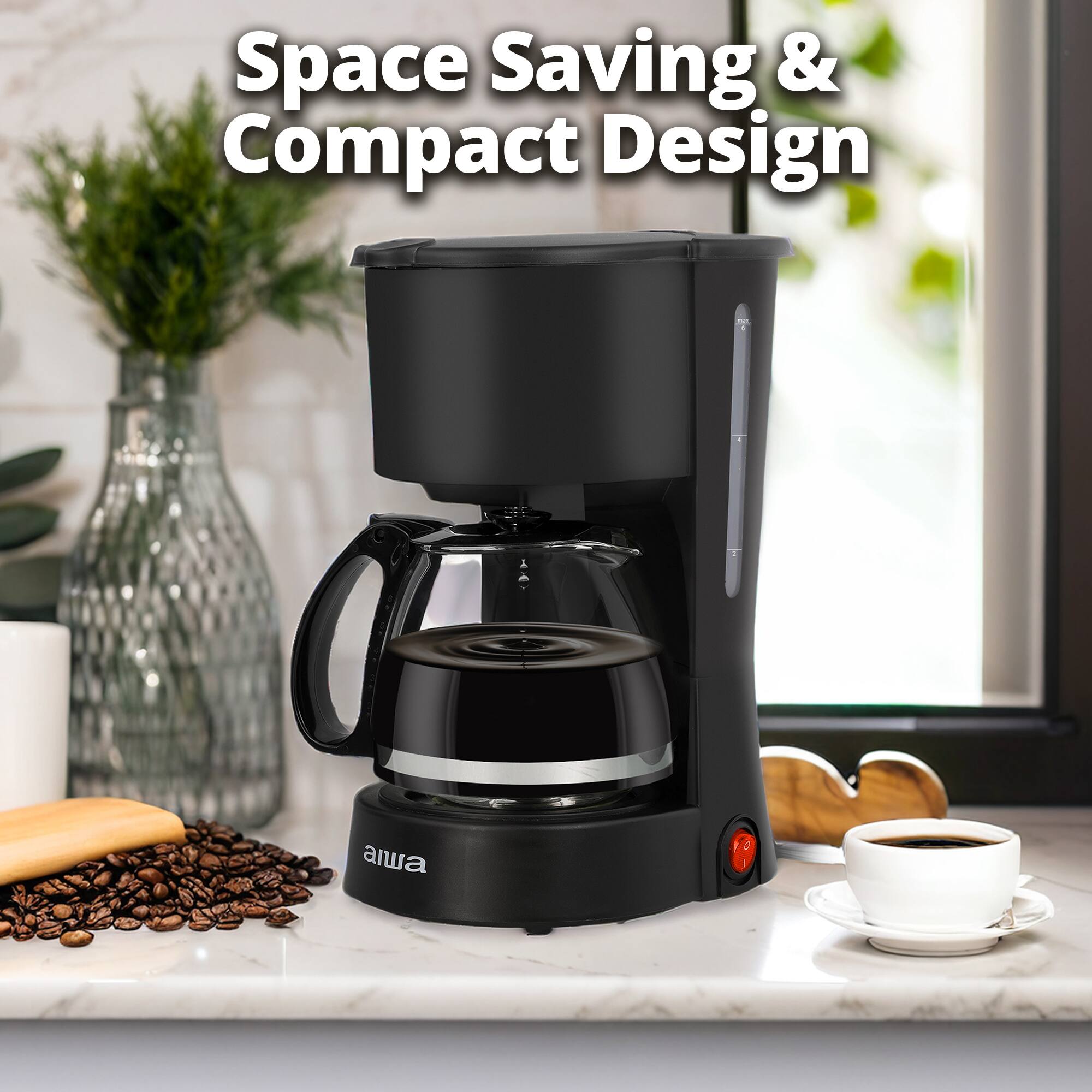 Space Saving & Compact Design