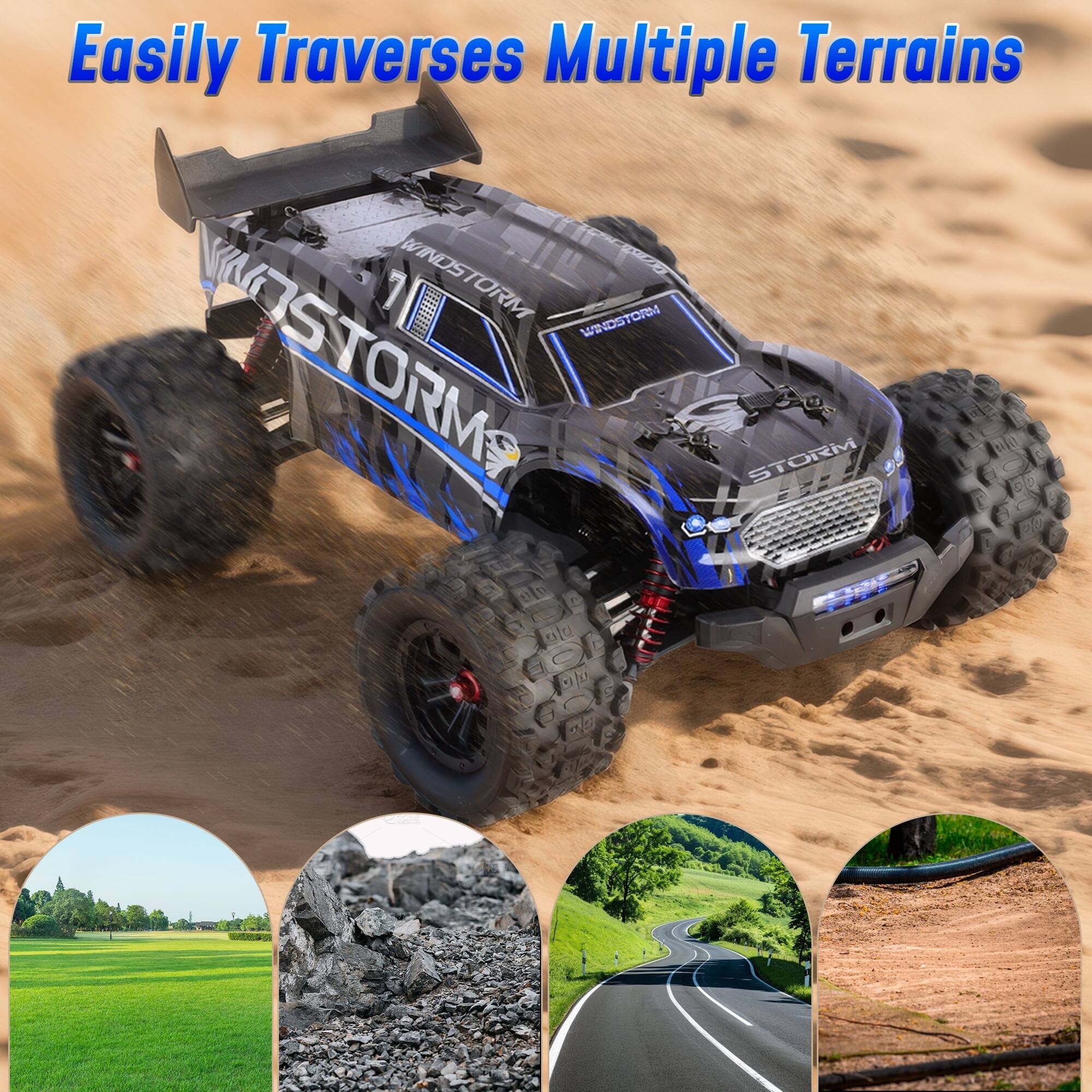 Easily Traverses Multiple Terrains