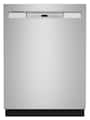 Maytag - 24 inch Front Control Built-In Stainless Steel Tub Dishwasher with Dual Power Filtration, PowerBlast Cycle, 50 dBA - Stainless Steel