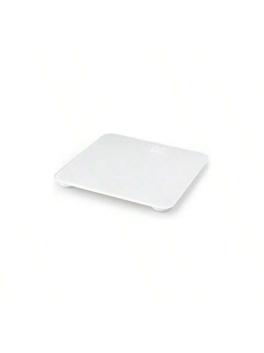 Front. The Best Inks - Renew Digital Bathroom Weighing Scales White - Powered Personal Body Weight Scales with Backlit Display Glass - White.