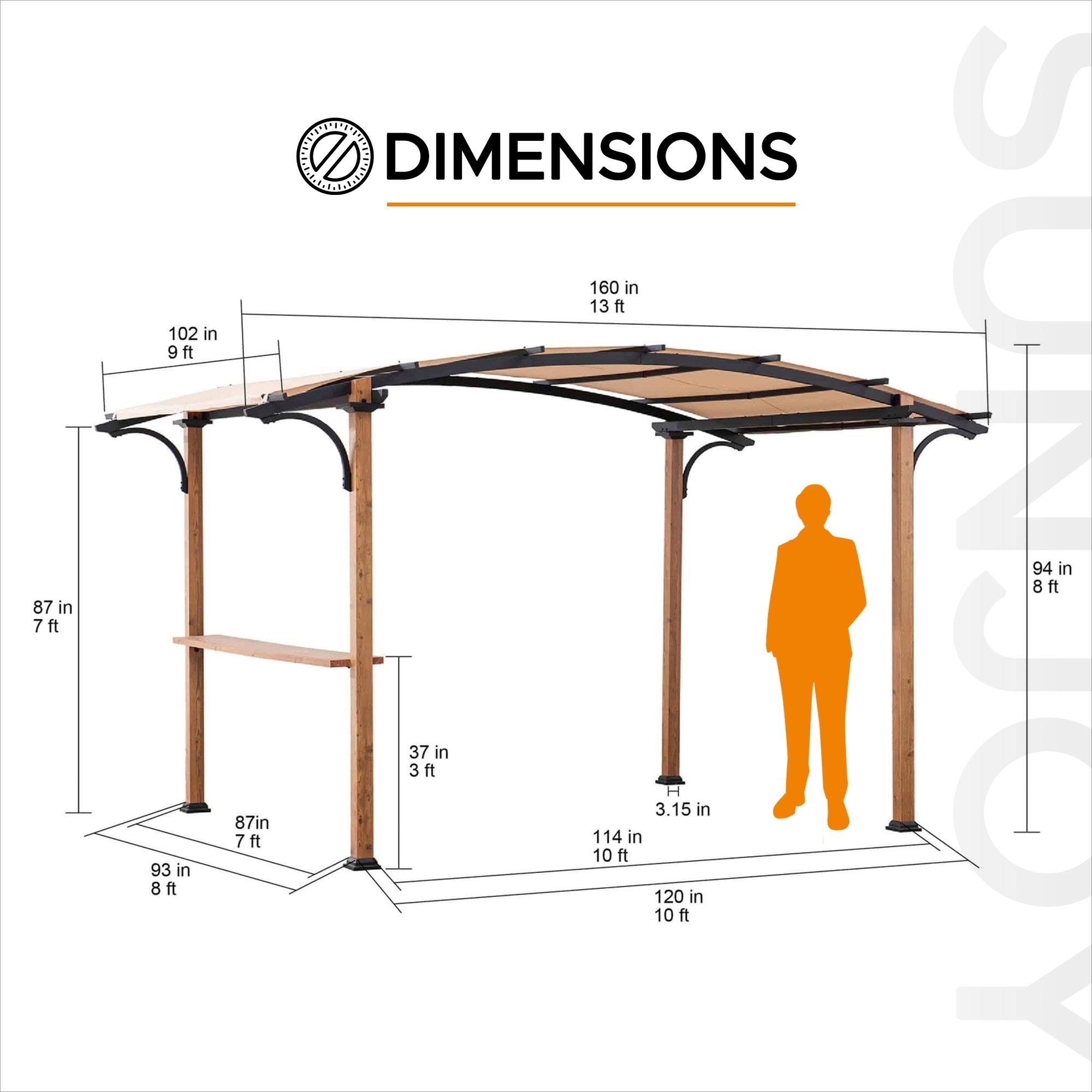 87 in 7 ft  
102 in 9 ft  
93 in 8 ft  
DIMENSIONS 160 in 13 ft 37 in 3 ft H 3.15 in 87 in 7 ft 114 in 10 ft 120 in 10 ft  
OGNOS 94 in 8 ft