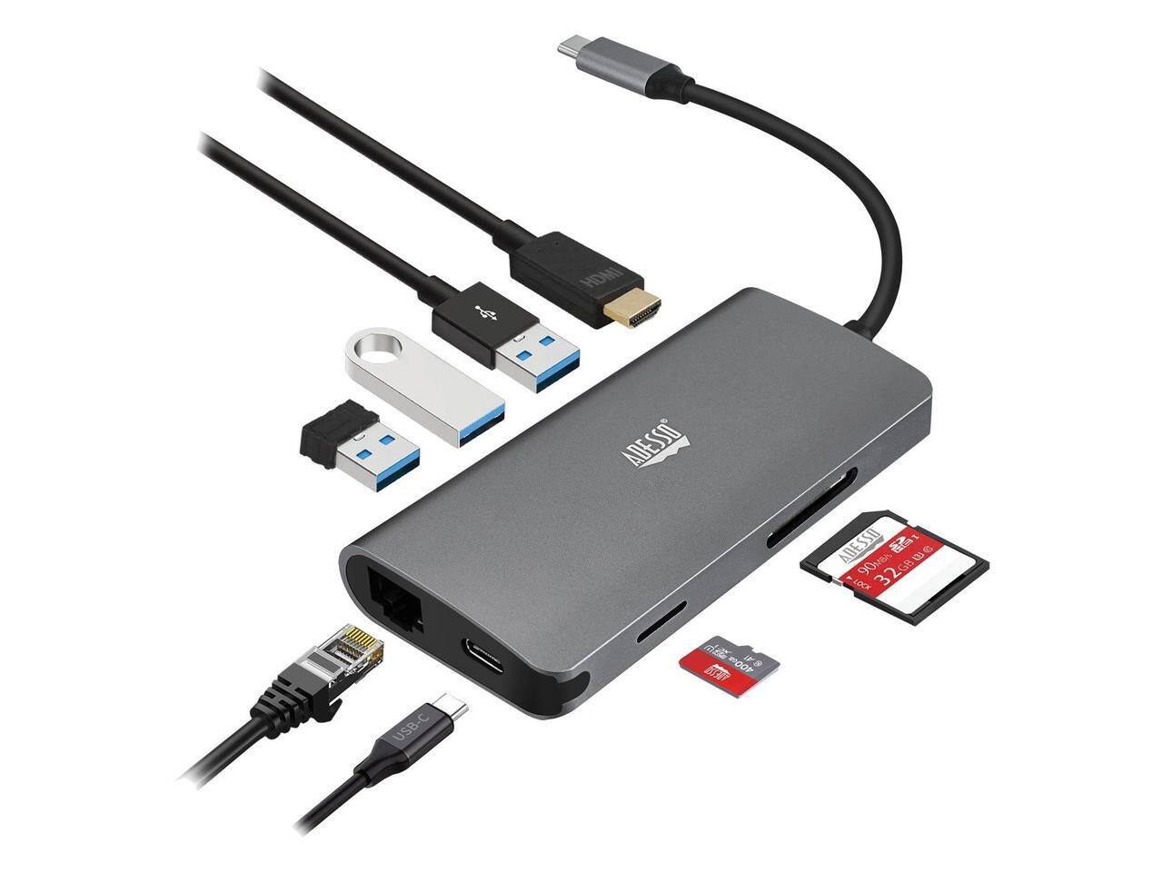 HDMI ADESSO ADESSO E e 90a 32GB6 PLOCK 3 USB-C wo0 100m