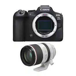 EOS R6 Mark II Mirrorless Camera with Canon RF 70-200mm f/2.8L IS USM Lens