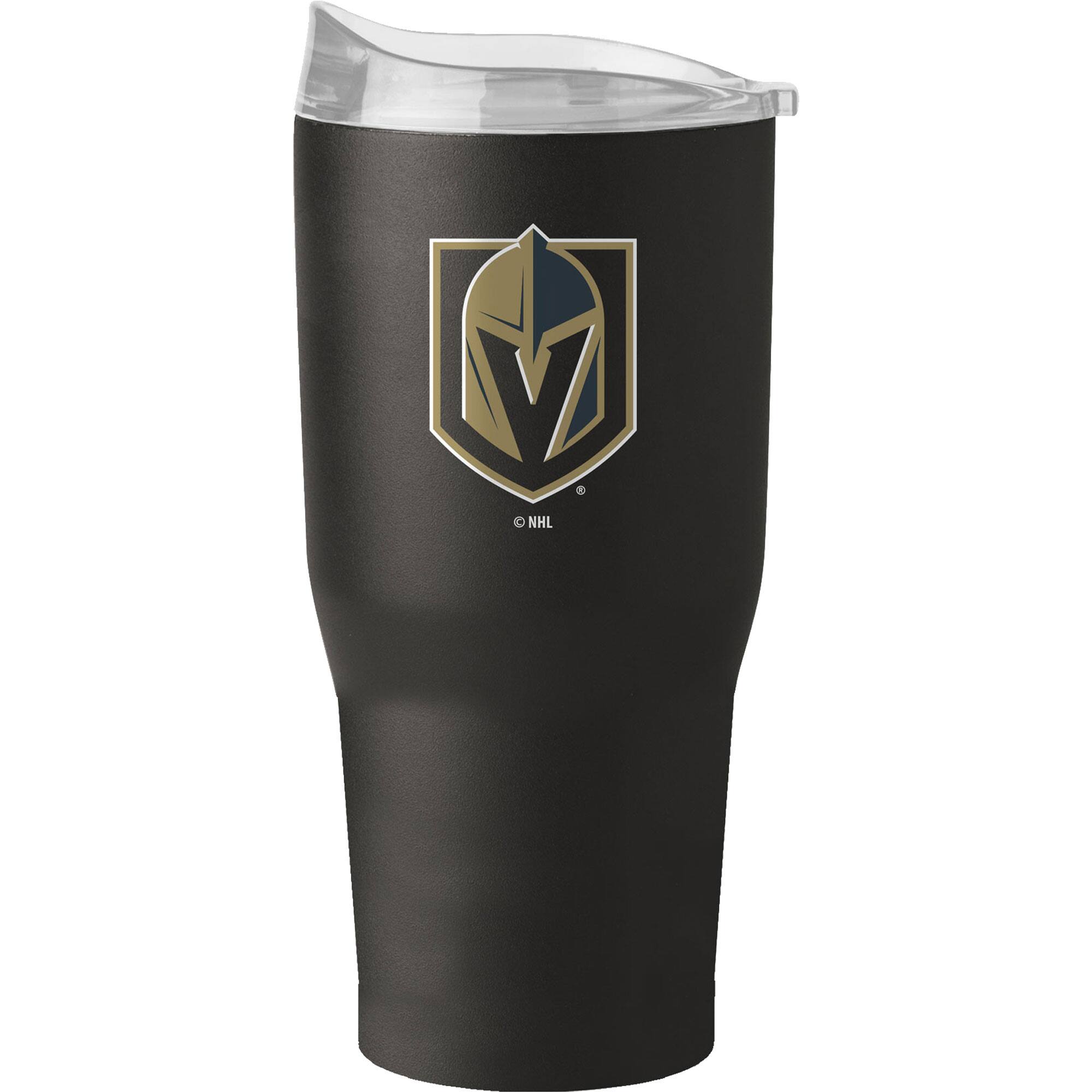 Front. Logo Brands - Vegas Golden Knights 30oz. Flipside Powder Coat Tumbler - Multicolor.