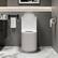 Left. Koligey - ADA 17'' Comfort-Height One Piece Toilet, 1.14/1.58 GPF Dual Flush Siphon, Soft-Close Seat - White.