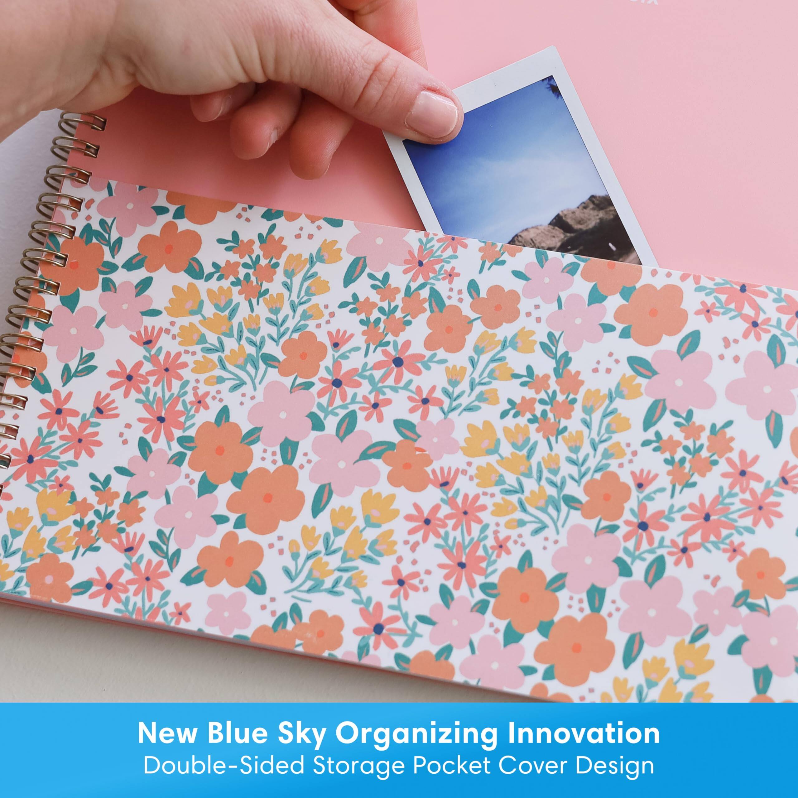 New Blue Sky Organizing Innovation  
Double-Sided Storage Pocket Cover Design