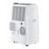 Back. TCL - 450 Sq. Ft. 10,000 BTU SACC Q-Series Smart Inverter Portable Air Conditioner - White.