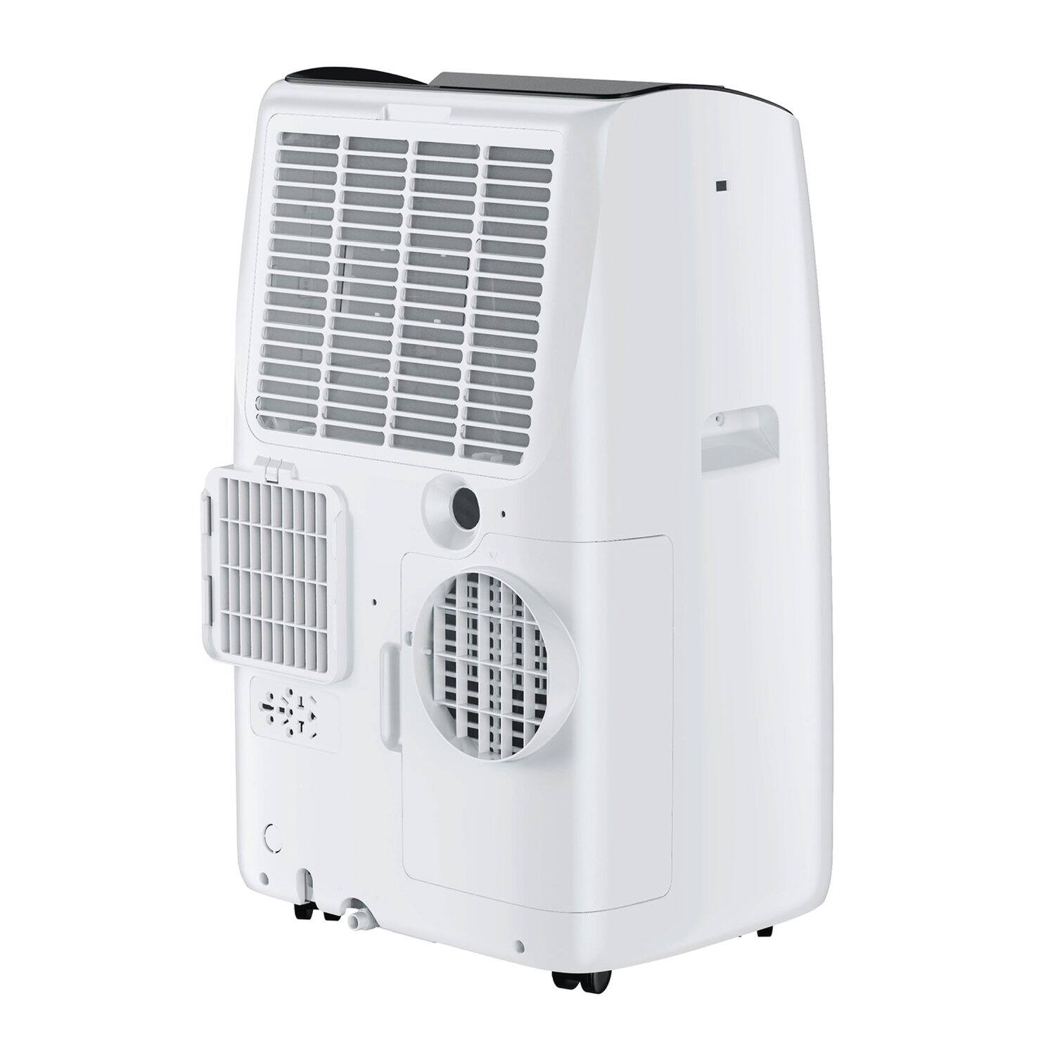 Back. TCL - 450 Sq. Ft. 10,000 BTU SACC Q-Series Smart Inverter Portable Air Conditioner - White.