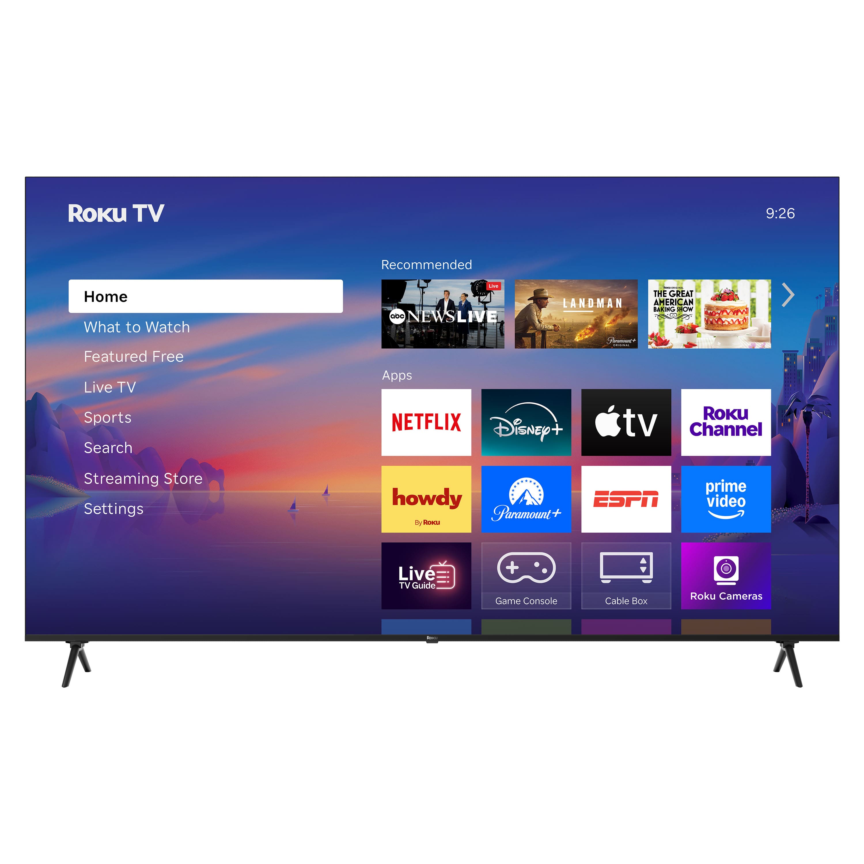 Roku - 85" Class Select Series 4K LED Smart RokuTV (2025) - Front_Zoom