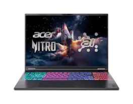 Acer - Nitro Slim 16" WQXGA IPS Gaming Laptop AN16S-61-R0Z7 NVIDIA GeForce RTX 5070 TI 16GB RAM 512GB Storage - Black