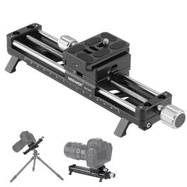 Neewer - 140mm Macro Rail, 360° Rotating, Arca QR