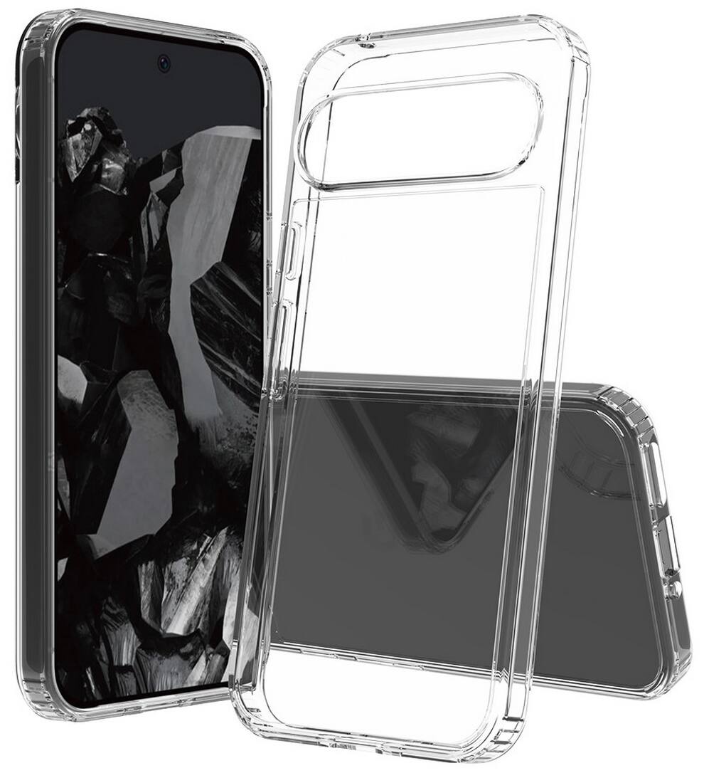 Front. Nakedcellphone - Clear Case for Google Pixel 9 Pro XL - Clear.