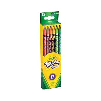 12 Crayola Twistables Color Pencils 12