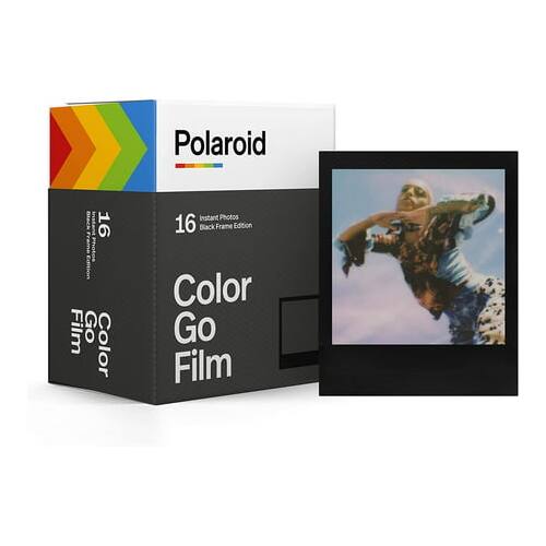 Polaroid 16 Film Go Color Instant Photos 16 Black Frame Edition Color Go Film