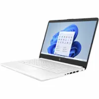 HP - 14-dq0000 14" LCD 1366 x 768 (HD) Touch Screen Laptop - Intel Celeron with 4GB Memory - 64 GB eMMC - Silver - Angle_Zoom