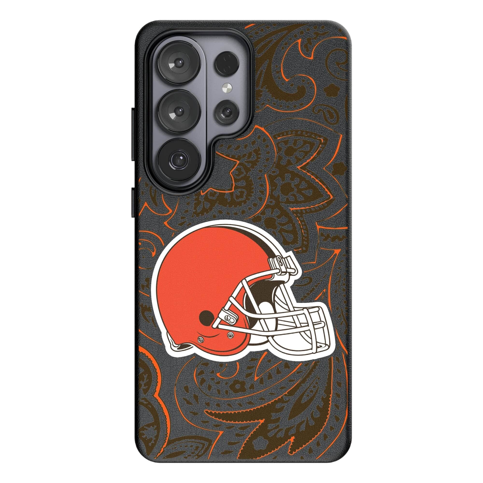 Keyscaper - NFL - Cleveland Browns Paisley Galaxy Magnetic Bump Case - S26 Ultra - Black price history on PriceWatchPro