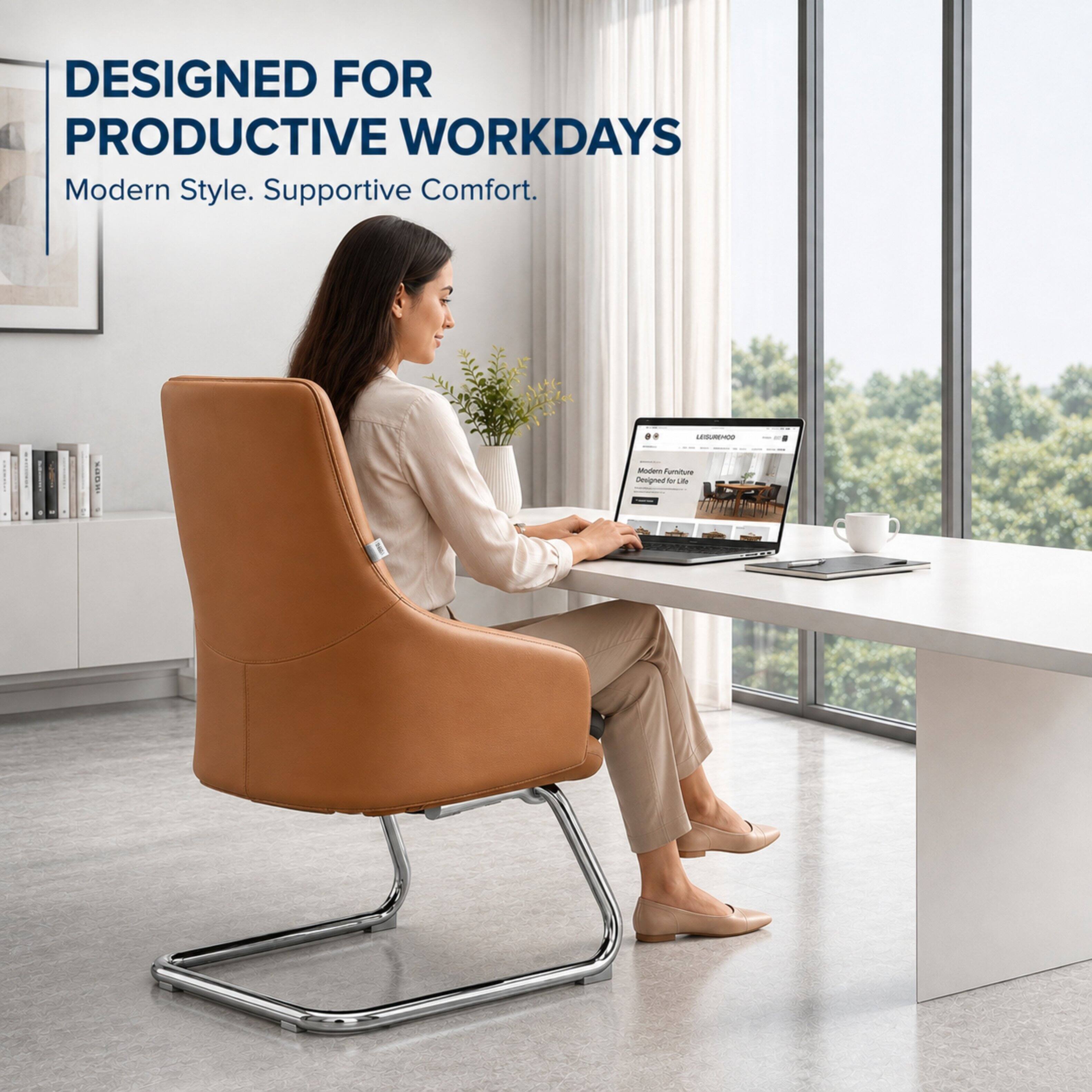 DESIGNED FOR PRODUCTIVE WORKDAYS  
Modern Style. Supportive Comfort.  

LESURENCE  
Modern Furniture Designed for Life