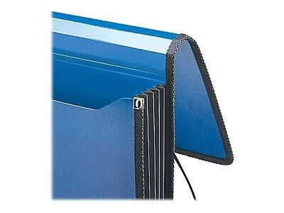 Alt View 2. Smead -  Premium Poly Wallet, 5-1/4" Expansion, Letter Size, Navy Blue  - Navy Blue.