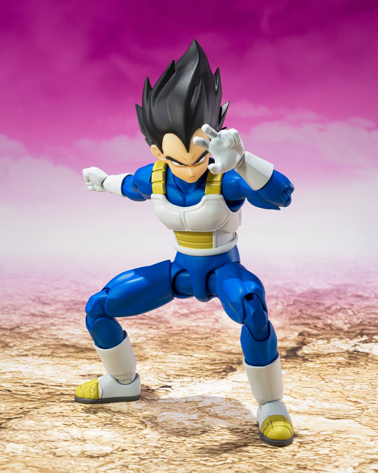 Alt View 1. Bandai - Vegeta - Daima - Dragon Ball Daima - Tamashii Nations S.H.Figuarts 5.5" Figure.