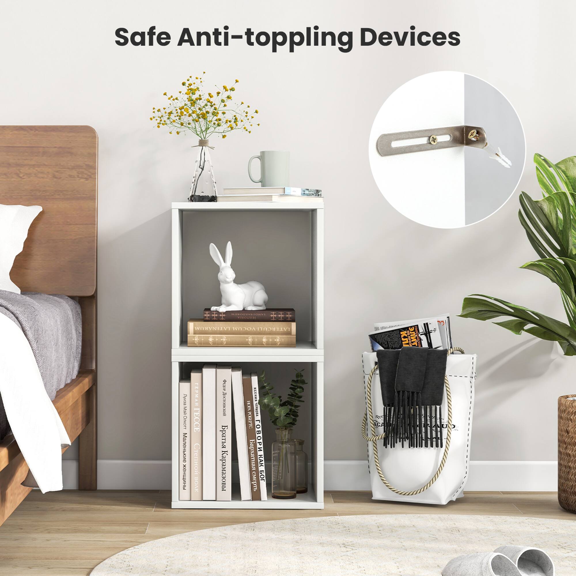 Safe Anti-toppling Devices