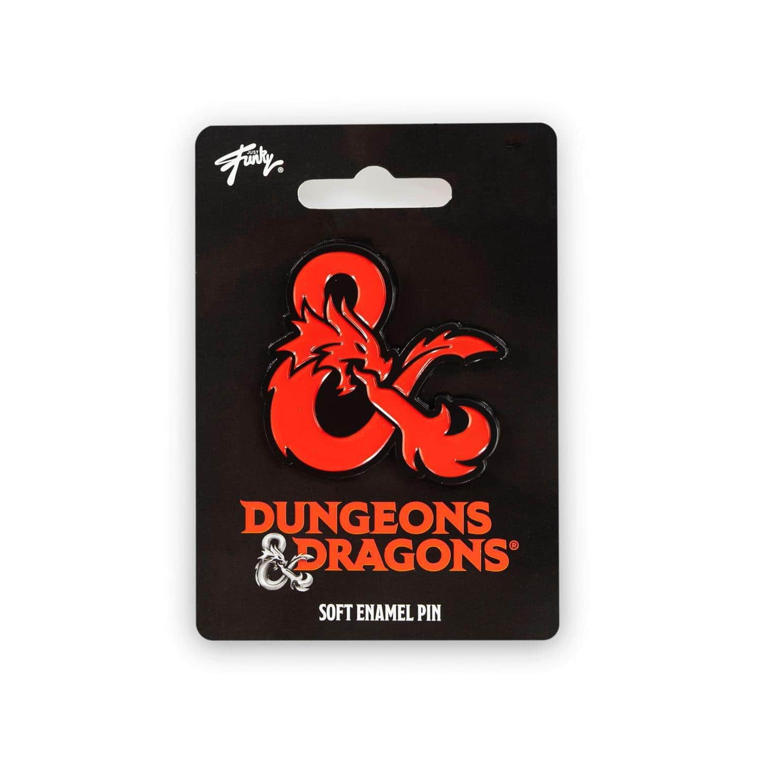 Just Funky - Dungeons Collectibles | Dungeons & Dragons Ampersand Pin| Collector’s Edition - Red