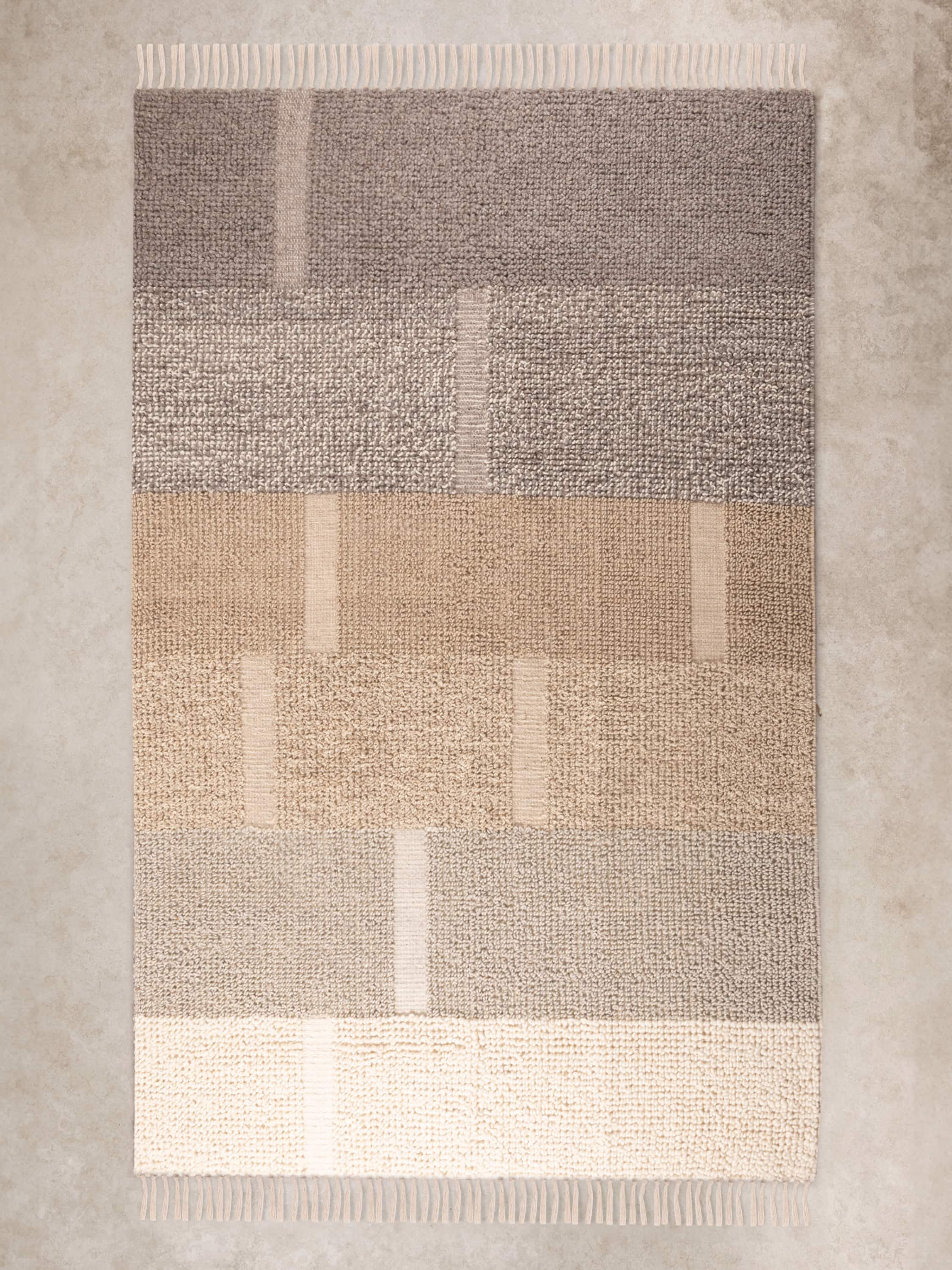 GAURI KOHLI - Kalahari Rug - Shades of brown and beige