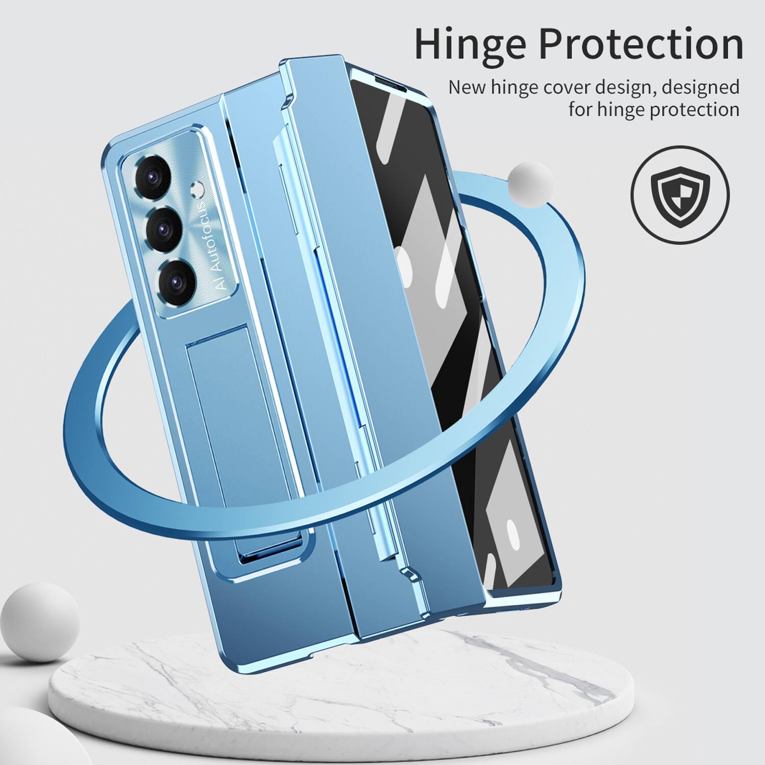 Hinge Protection  
New hinge cover design, designed for hinge protection  

AI Autofocus