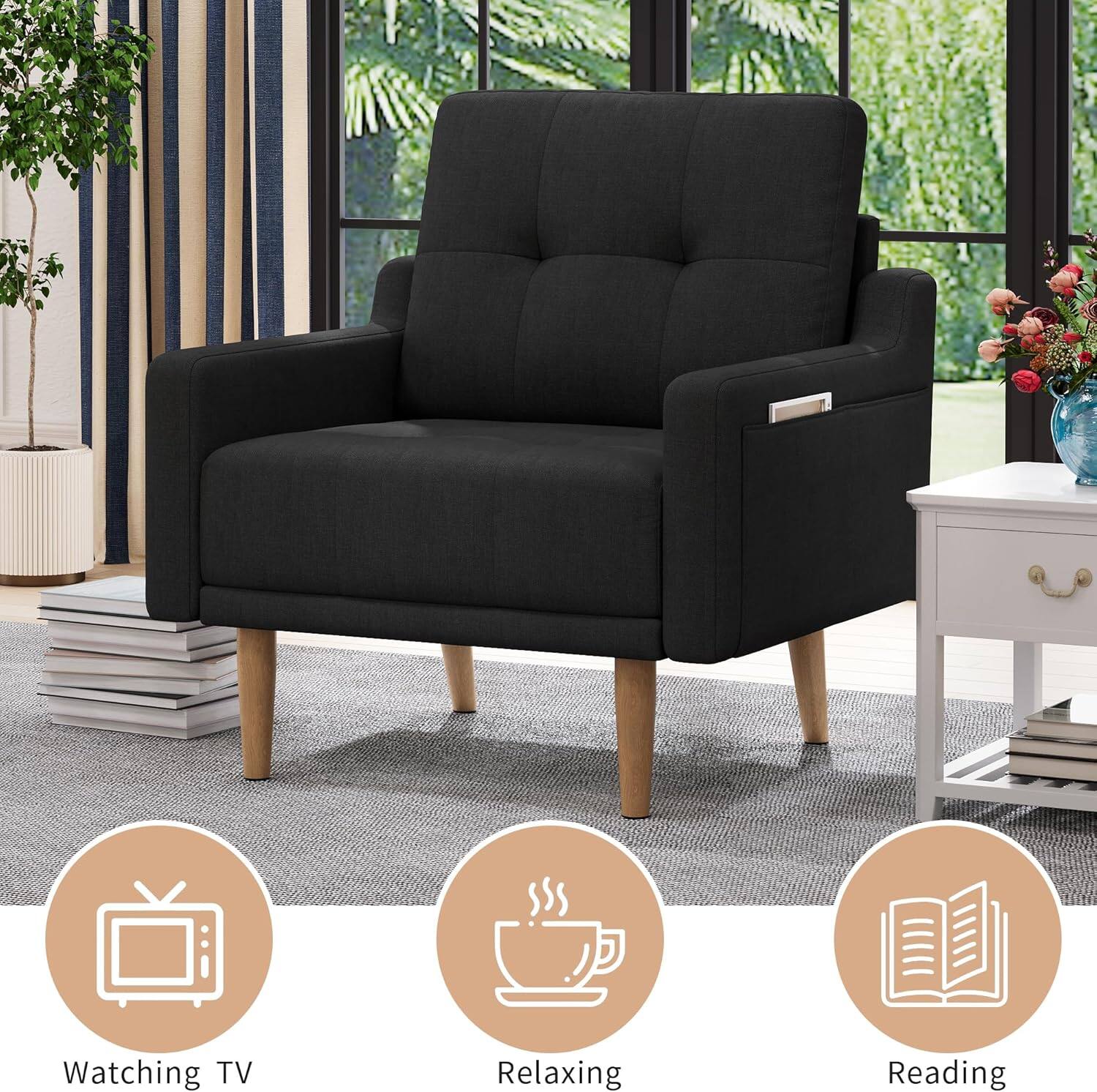 Watching TV  
Relaxing  
Reading