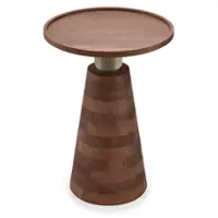 Simpli Home - Kramer Side Table - Cognac - Front_Zoom