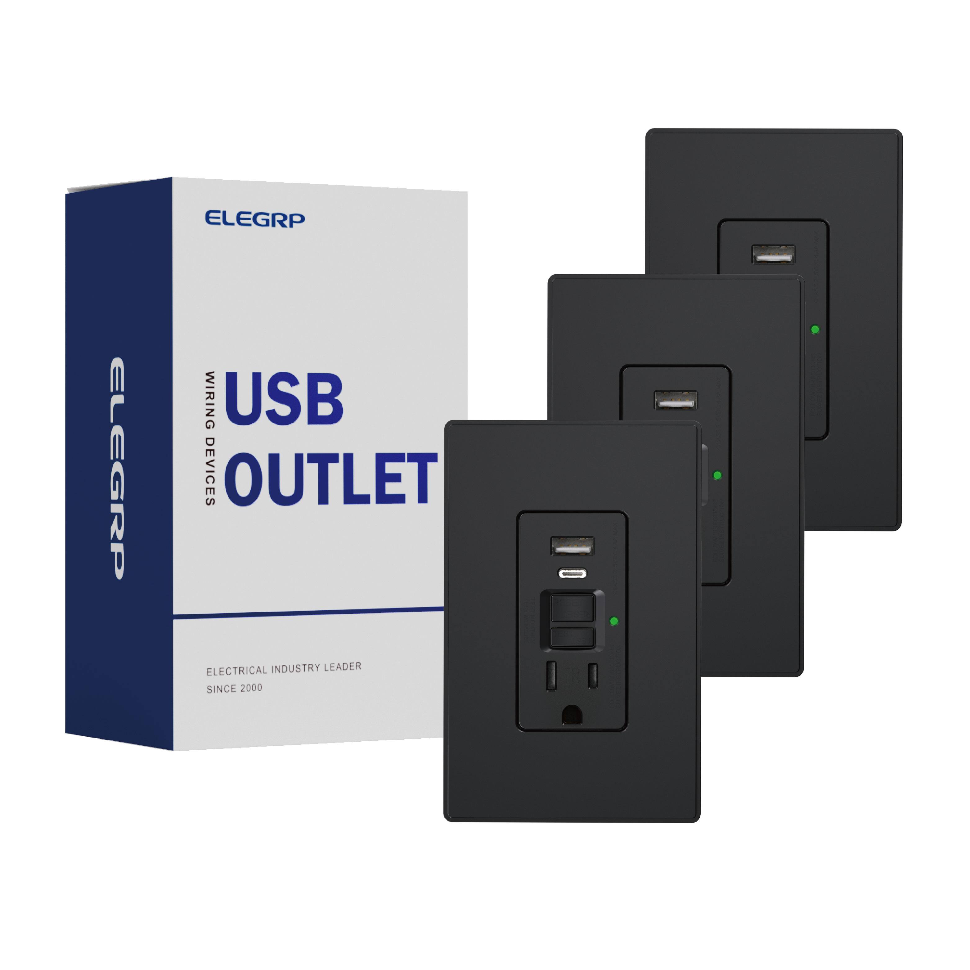 ELEGRP  
WIRING USB DEVICES  
OUTLET  
ELECTRICAL INDUSTRY LEADER  
SINCE 2000