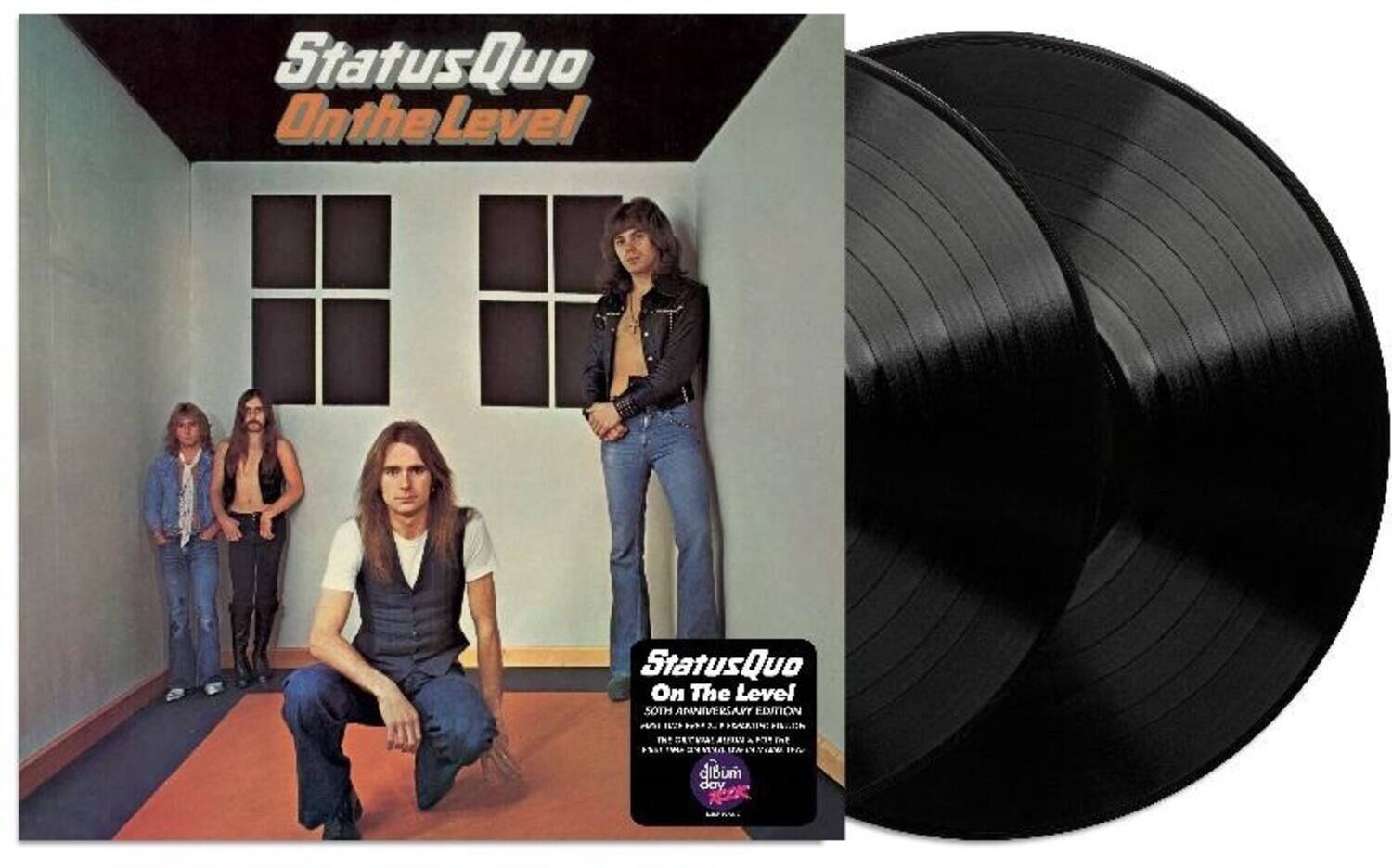 Status Quo - On The Level (50th Anniversary) - NAD 140gm Black Vinyl   - VINYL LP