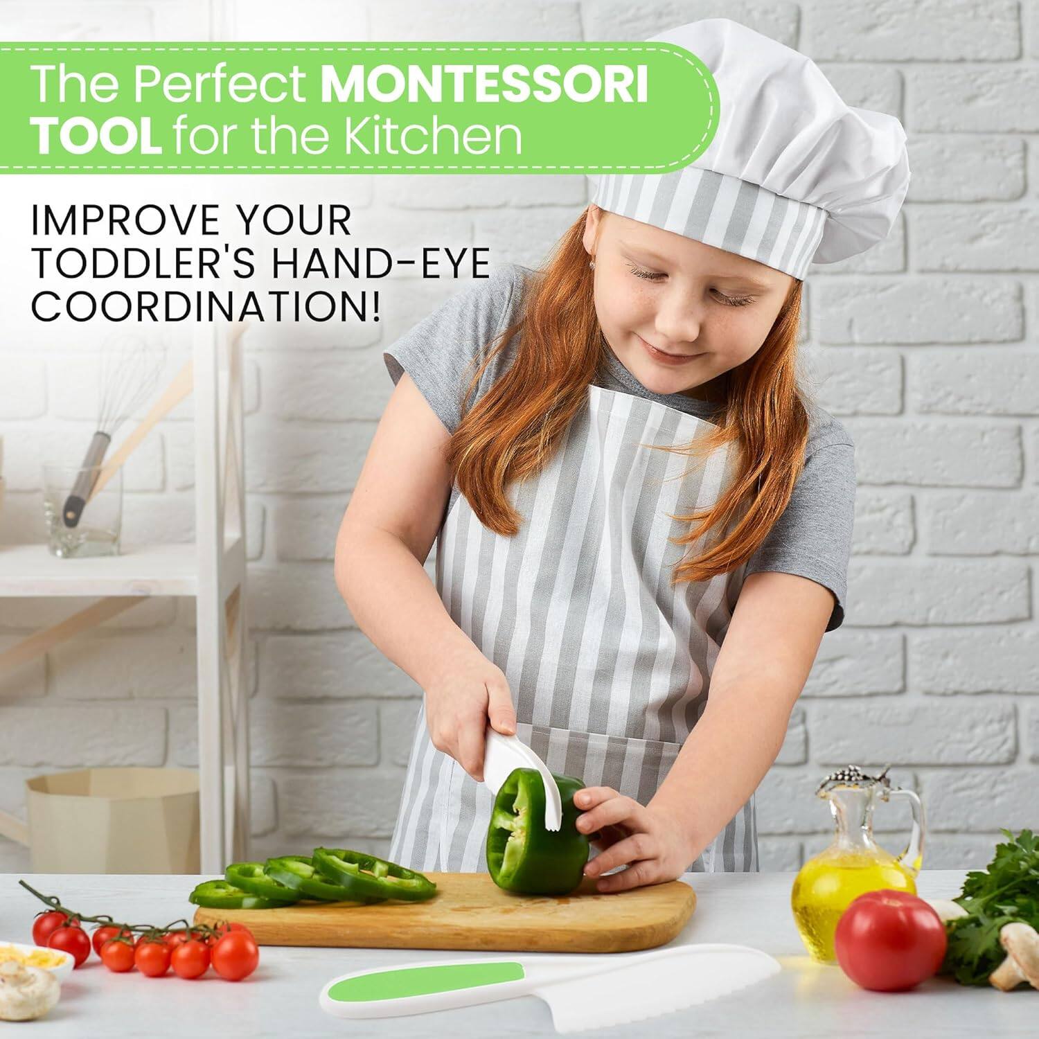 The Perfect MONTESSORI TOOL for the Kitchen

IMPROVE YOUR TODDLER'S HAND-EYE COORDINATION!
