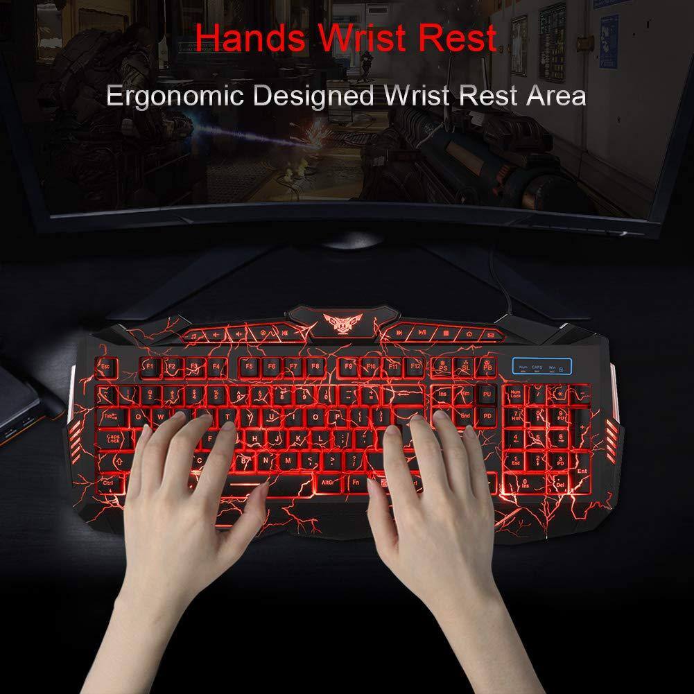 Hands Wrist Rest  
Ergonomic Designed Wrist Rest Area