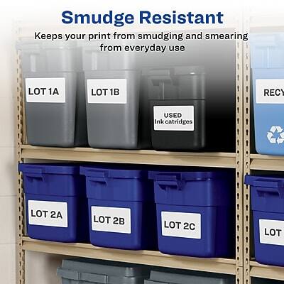 Smudge Resistant  
Keeps your print from smudging and smearing from everyday use  

LOT 1A  
LOT 1B  
USED Ink cartridges  

LOT 2A  
LOT 2B  
LOT 2C  

RECY
