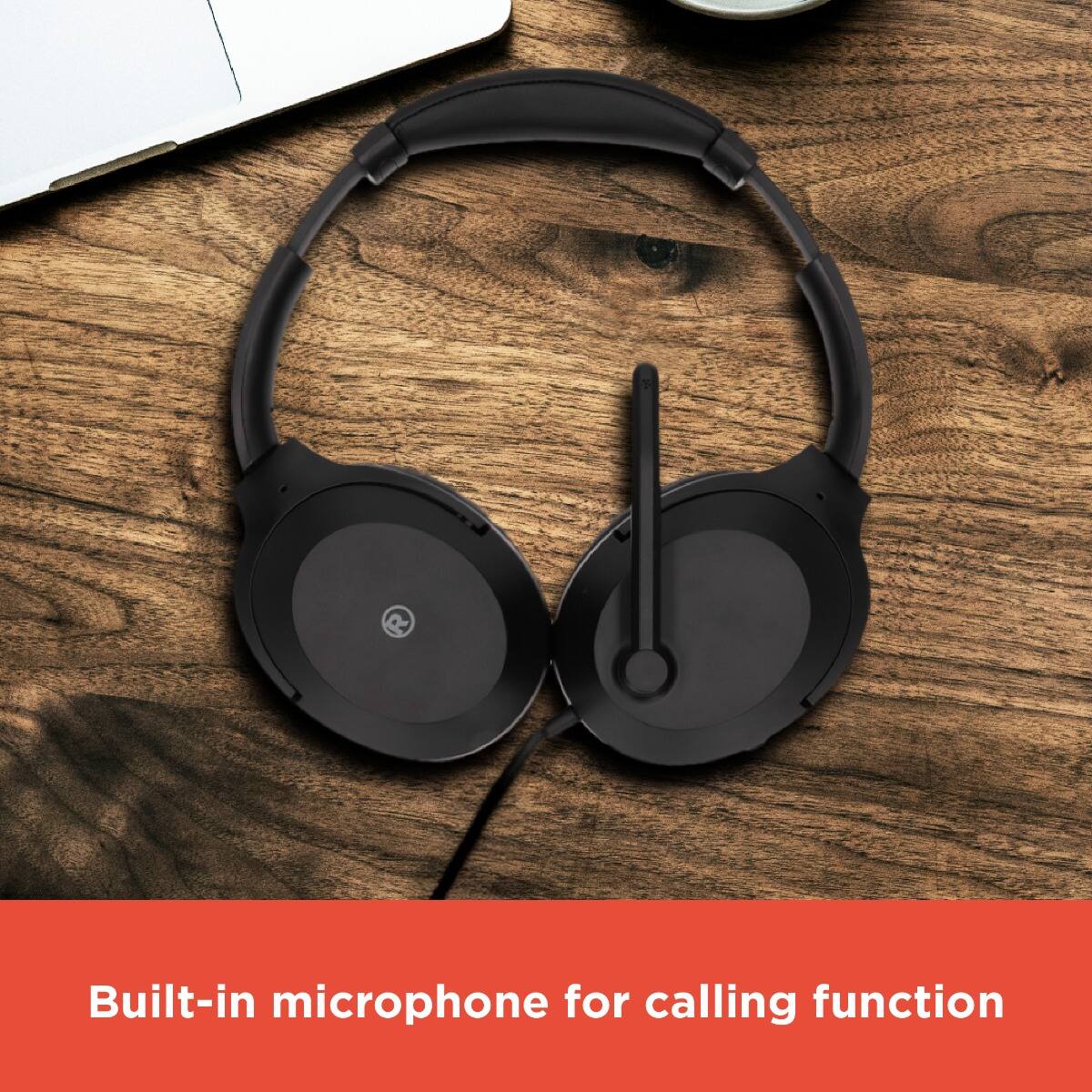 Built-in microphone for calling function