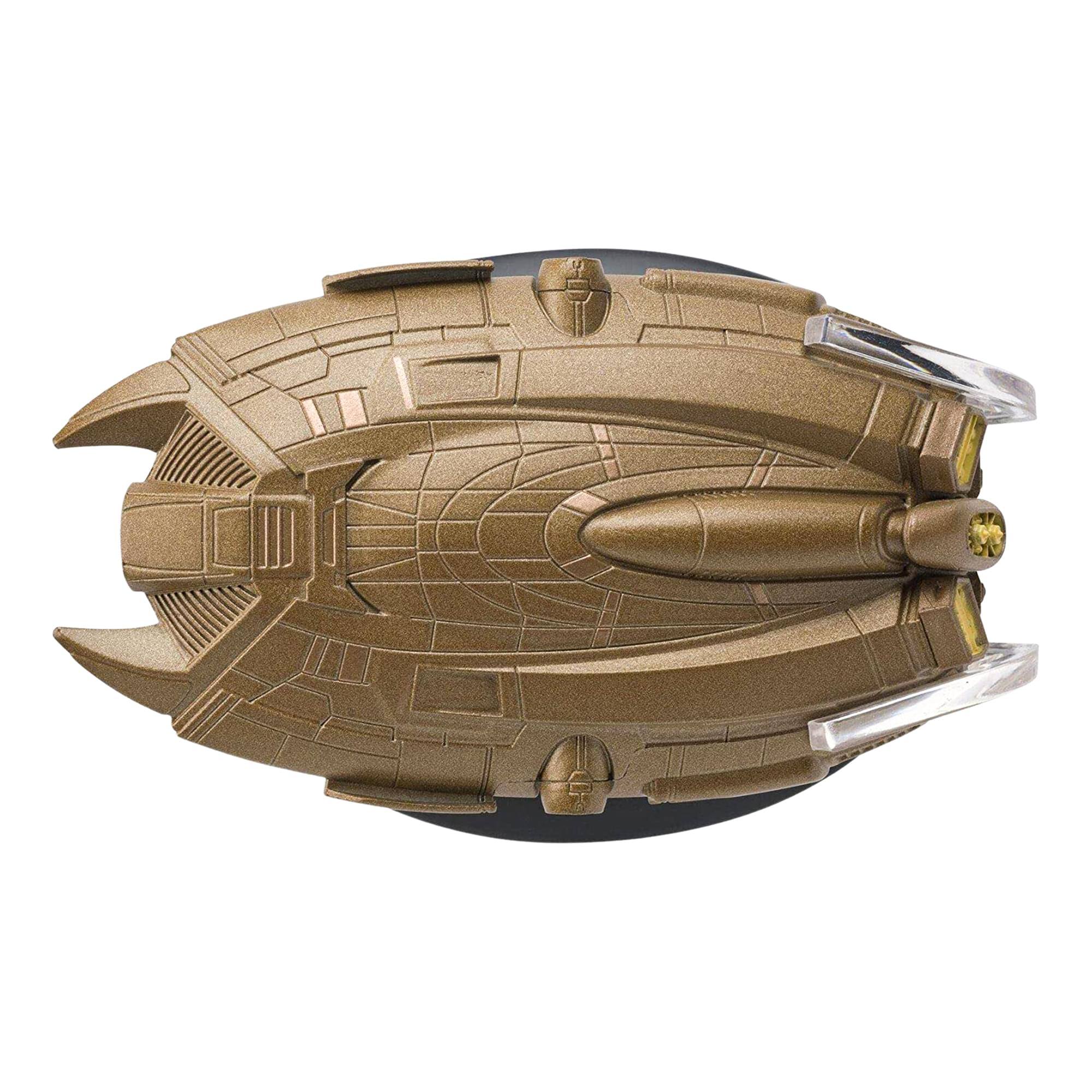 Alt View 3. Eaglemoss - Eaglemoss Star Trek Starship Replica | 22nd-Century Ferengi Starship - Brown.