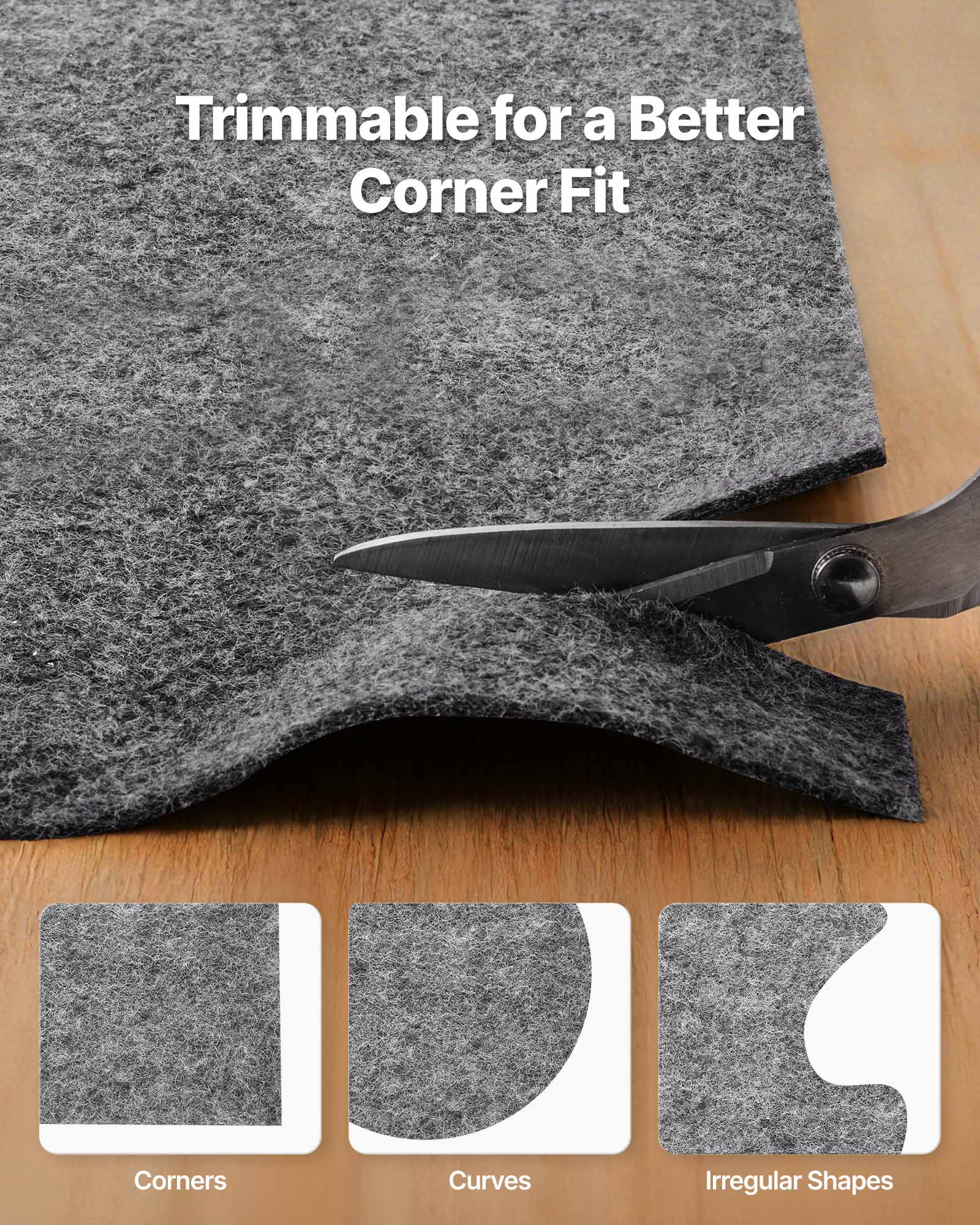Trimmable for a Better Corner Fit

Corners  
Curves  
Irregular Shapes