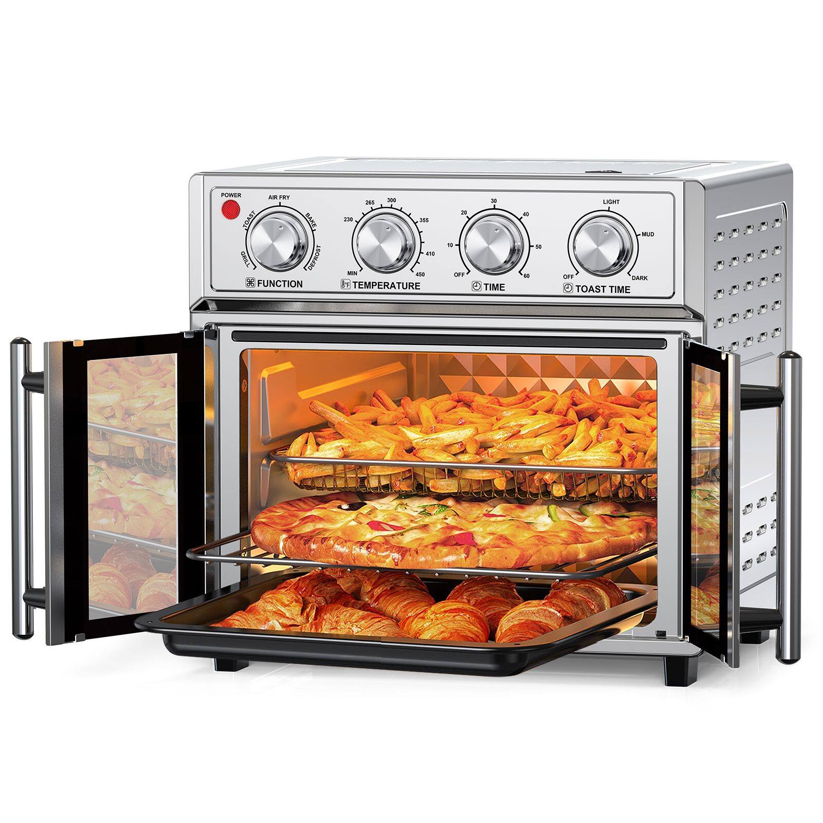 PORR - 240 300 CDAR - a1 ] DEFROST MN s FUNCTION H TEMPERATURE i 1 - 1 TIME - - de LIGHT - - re ARS TOAST TIME
