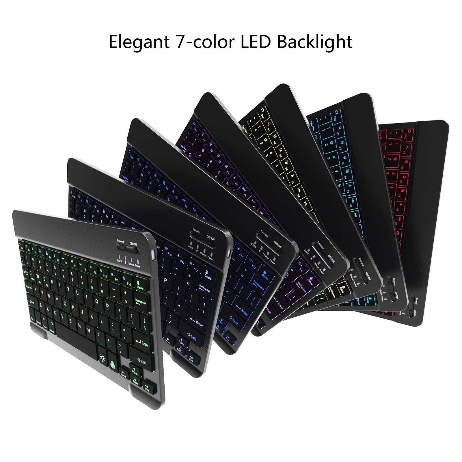 Elegant 7-color LED Backlight