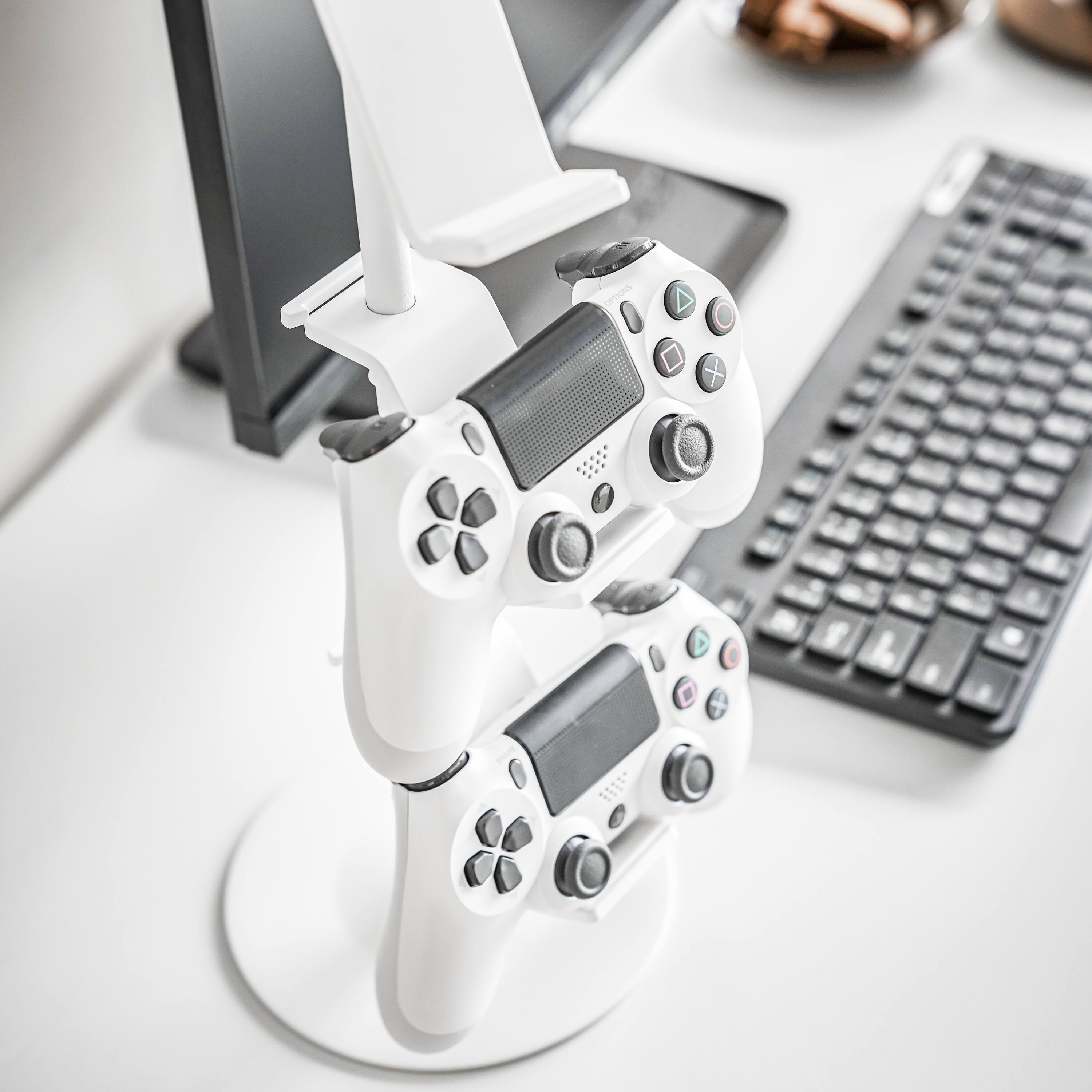 Alt View 4. Yamazaki Home - Controller Stand - Steel.