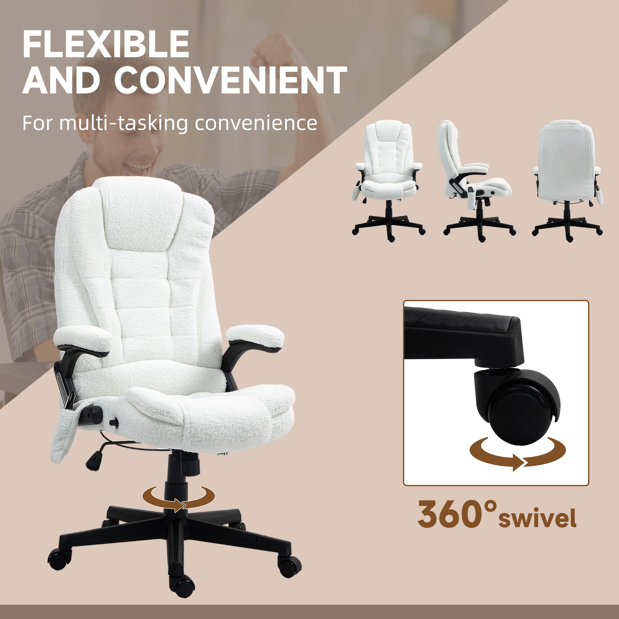 FLEXIBLE AND CONVENIENT
360° swivel