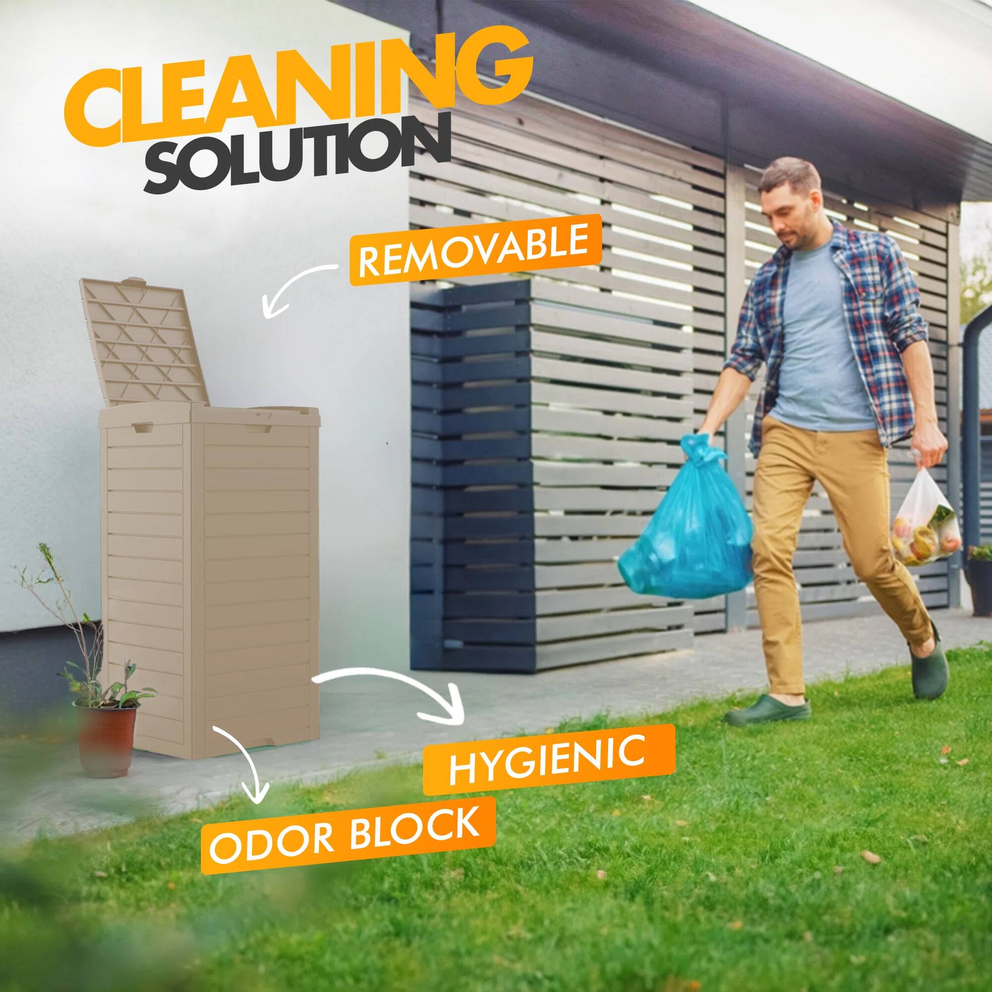 CLEANING SOLUTION  
REMOVABLE  
HYGIENIC  
ODOR BLOCK
