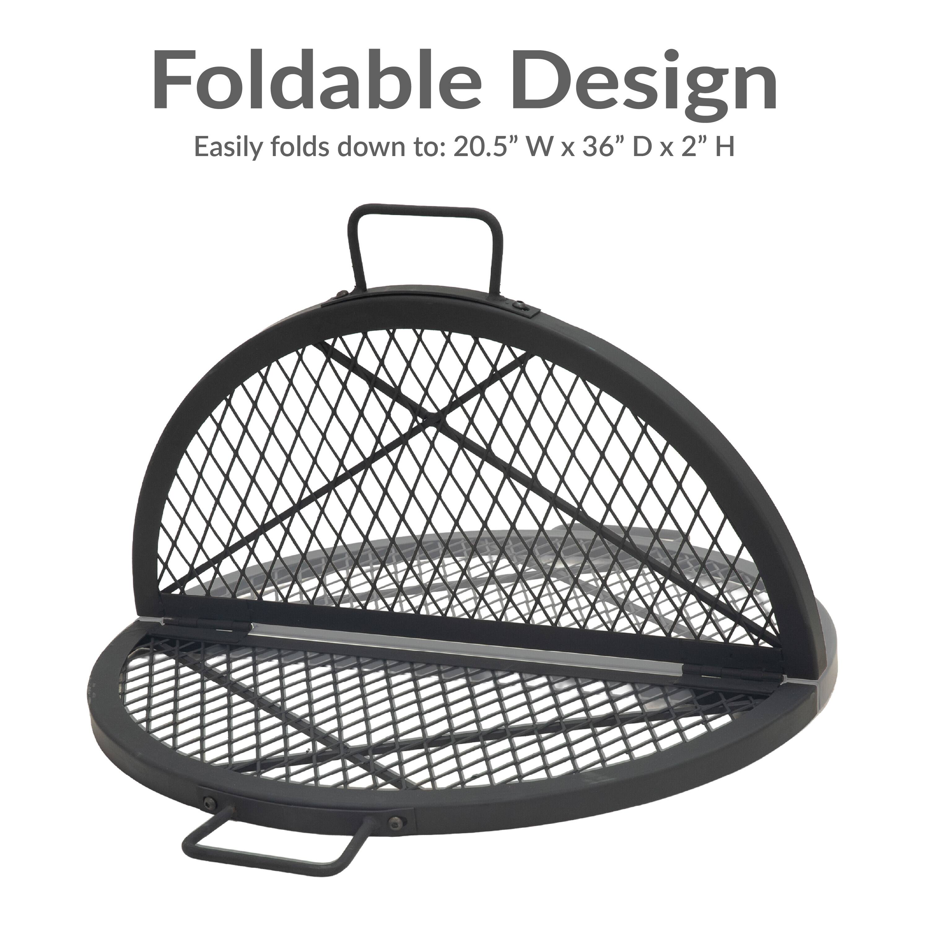 Foldable Design  
Easily folds down to: 20.5" W x 36" D x 2" H