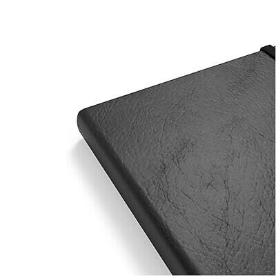 Alt View 1. TRU RED - Medium Flexible Cover Ruled Journal - Black.