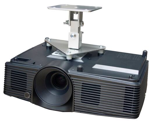 Front. PCMD, LLC - Projector Ceiling Mount Compatible with Acer AS311 AW312 AX302 AX312 D401D D402D D411 D411D (5-Inch Extension) - Aluminum.
